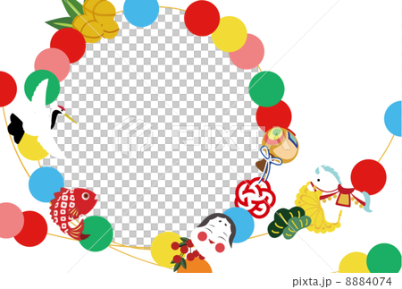Ball decoration photo frame - Stock Illustration [8884074] - PIXTA