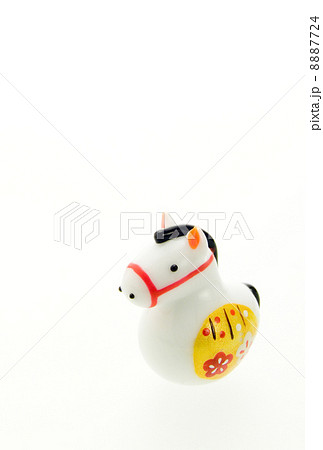 年賀素材　午　ハガキテンプレート 8887724