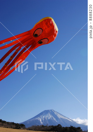 大凧と富士山 大凧と富士山 8888230