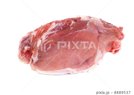 Raw meat isolated on white background 8889537