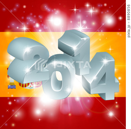 2014 Spanish flag 2014 Spanish flag 8890856