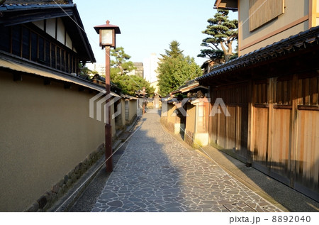 長町武家屋敷跡の夕景【横】 8892040