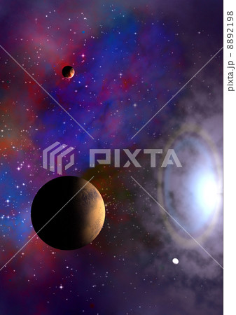 Far-out planets in a space. 8892198