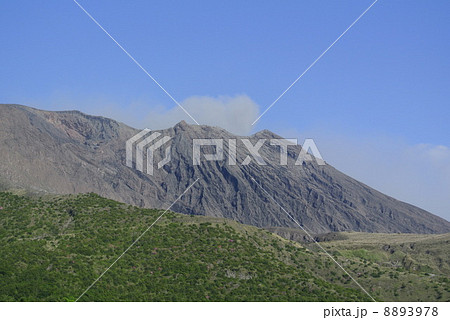 鹿児島県　桜島　湯之平展望所から 8893978