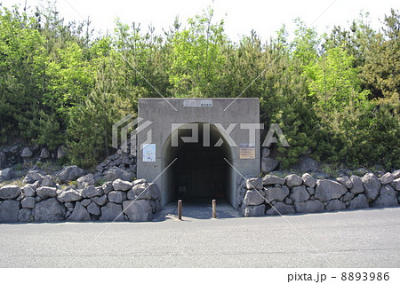 鹿児島県　桜島の退避壕 8893986