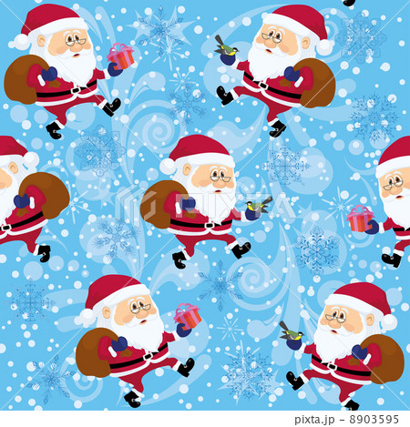 Santa Claus, seamless Santa Claus, seamless 8903595