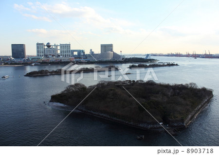 第六台場とお台場の展望風景 8903718