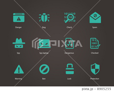 Security icons. Security icons. 8905255