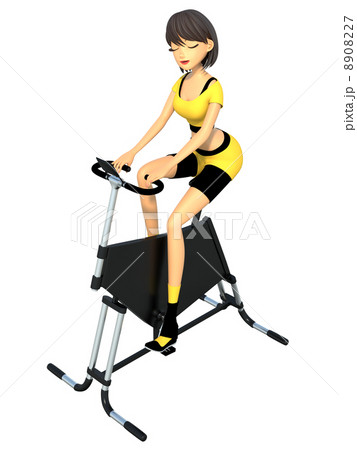 フィットネスマシンのイラスト素材 027
