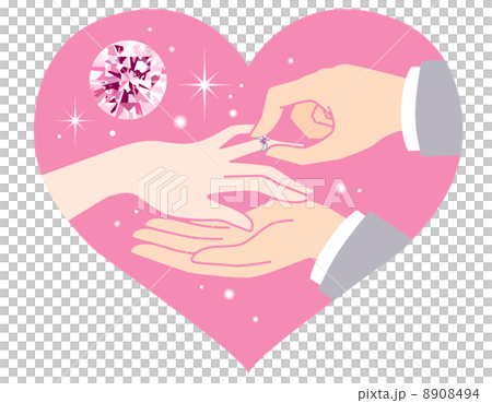 男女訂婚戒指插圖 8908494