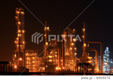 petrochemical oil refinery plant 8909878