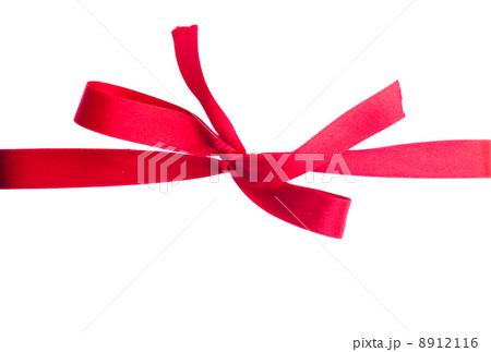 red ribbon with bow 8912116