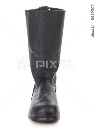 High rubber boot black color. High rubber boot black color. 8919509