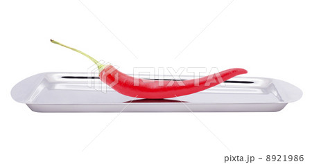 red hot chili pepper isolated red hot chili pepper isolated 8921986