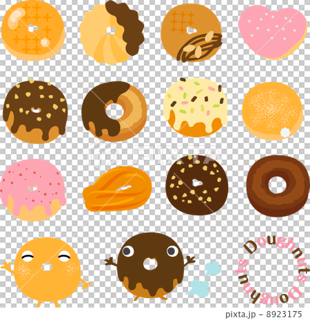 Various donuts Various donuts 8923175