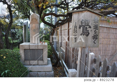 亀戸天神　鷽の碑 8923278