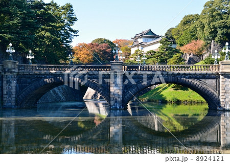 正門鉄橋(二重橋) 正門鉄橋(二重橋) 8924121