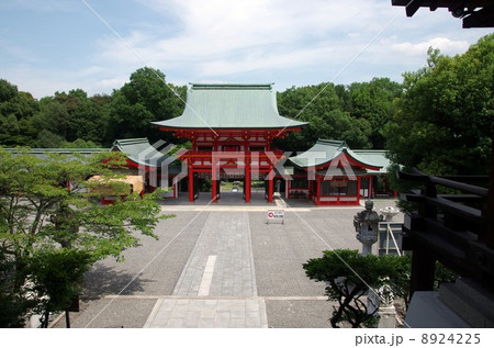 近江神宮　桜門 8924225