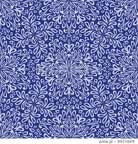 Vector Seamless Christmas Pattern with Snowflakes 8925669