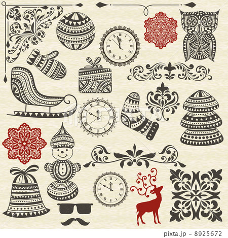 Vector Christmas Design Elements Vector Christmas Design Elements 8925672