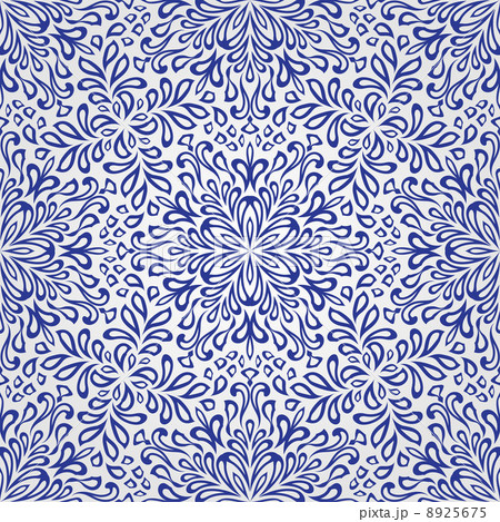 Vector Seamless Christmas Pattern with Snowflakes 8925675