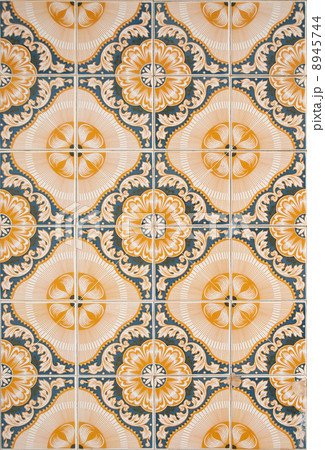 Traditional Portuguese glazed tiles 8945744