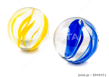 A Pair of Glass Cateye Marbles A Pair of Glass Cateye Marbles 8946451
