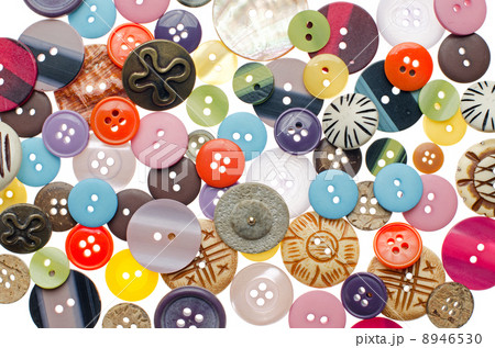 Pile of sewing buttons Pile of sewing buttons 8946530