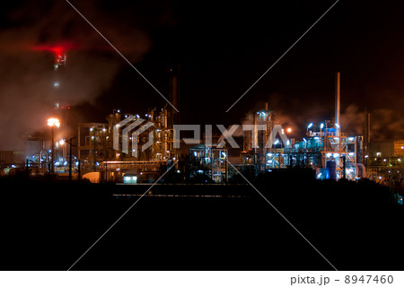 Industrial night view 8947460