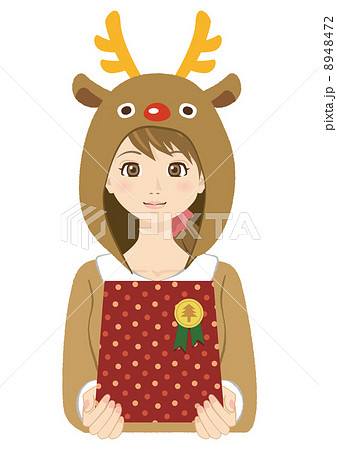 女性（クリスマス衣装） 8948472