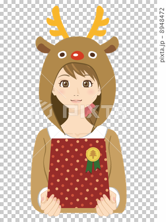 女性（クリスマス衣装） 8948472