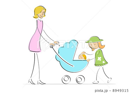 mother and kids mother and kids 8949315