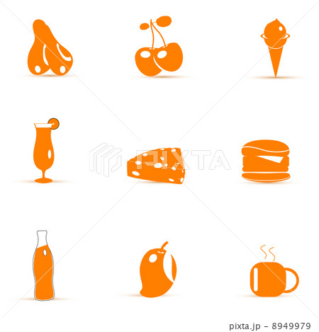 junk food icons 8949979