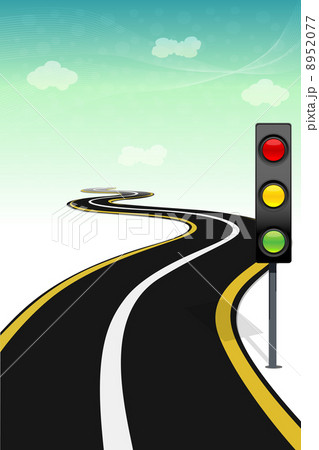 way with traffic signal way with traffic signal 8952077