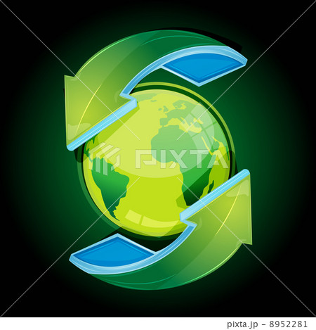 recycle globe recycle globe 8952281