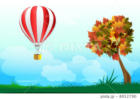 parachute with tree parachute with tree 8952790