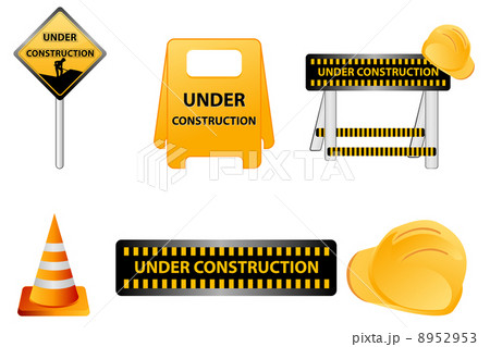 under construction icons 8952953