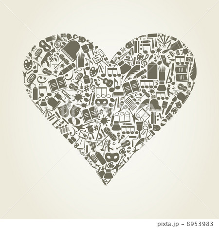 Art heart Art heart 8953983