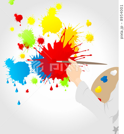 artist has drawn blots artist has drawn blots 8954001