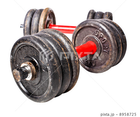 aged dumbbell 8958725