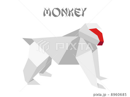 origami monkey 8960685