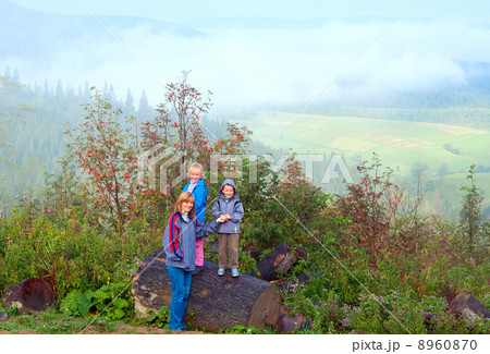 Family in mountain 8960870