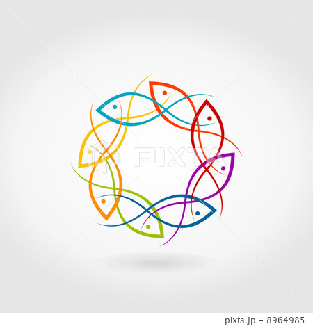 Fish a circle 8964985