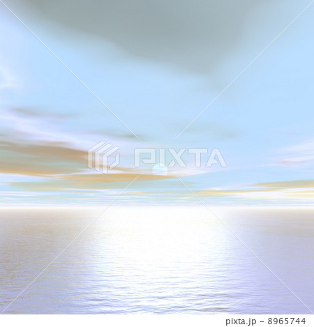 青い朝日 青い朝日 8965744