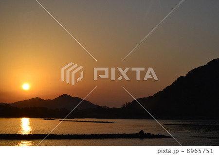 萩の風景　菊が浜から 8965751