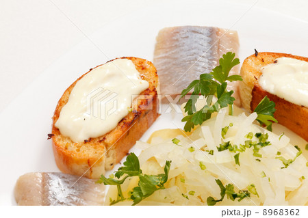 herring with potatoes 8968362