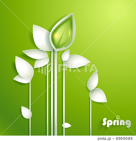 Abstract paper plants 8969089