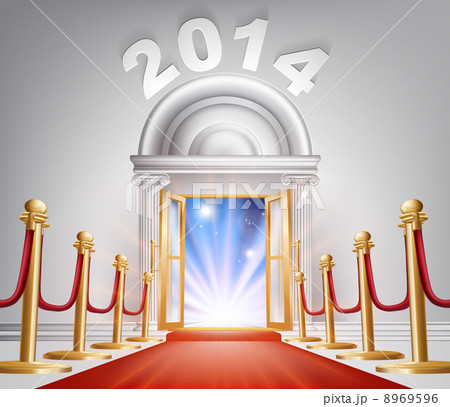 Red Carpet New Year Door 2014 Red Carpet New Year Door 2014 8969596