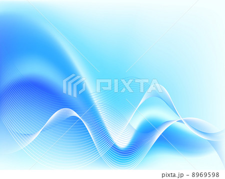 Abstract Blue wave Abstract Blue wave 8969598