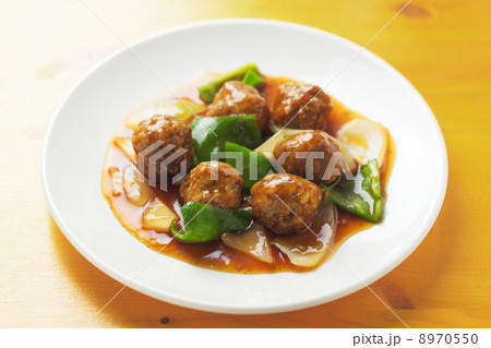 肉団子と野菜の甘酢あんかけ 8970550